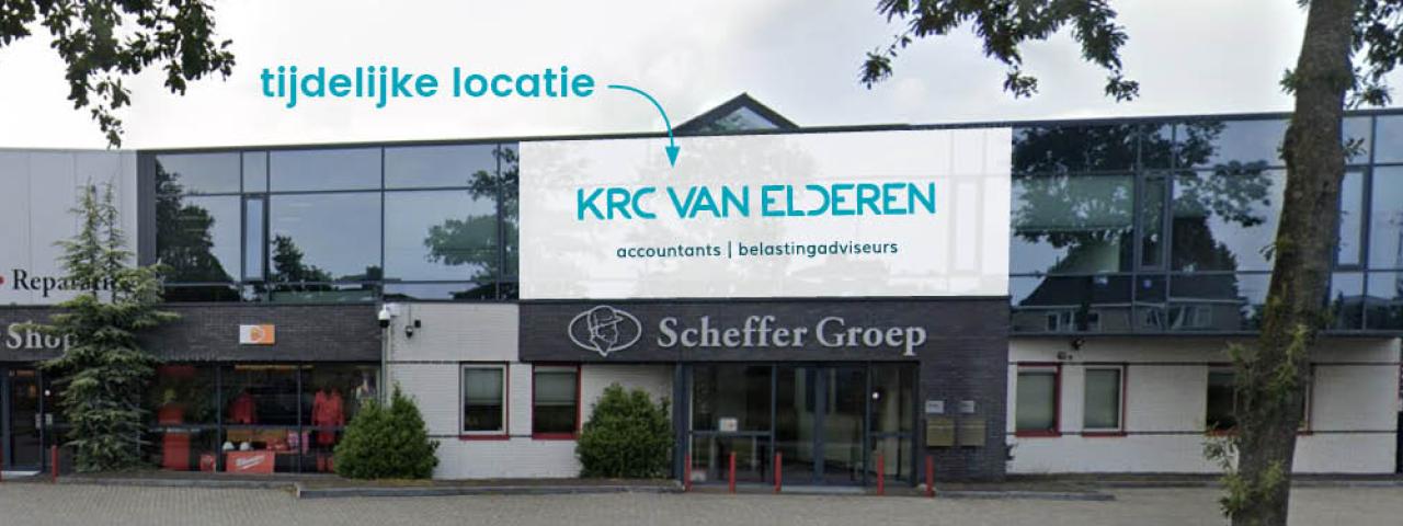 KRCVE Wezep verbouwt en zit tijdelijk op een andere locatie